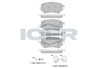 Fren Disk Balata Ön FORD ORJINAL KTL1TC2K021AC  KTL1TC2K021AC 2413372 2 413 372 2425653 2 425 653 2588897 2 588 897 37204696 37 204 696 KTL1TC2K021AA KTL1TC-2K021-AA KTL1TC2K021AB KTL1TC-2K021-AB KTL1TC-2K021-AC