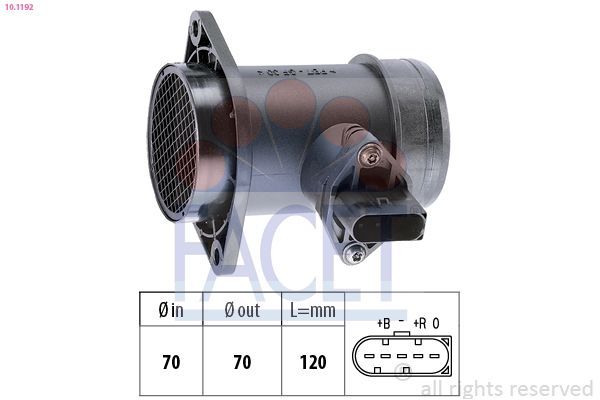 Hava Debimetresi  Audi A6 Avant (4B5)(02.1998->)  HELLUX HLS8467