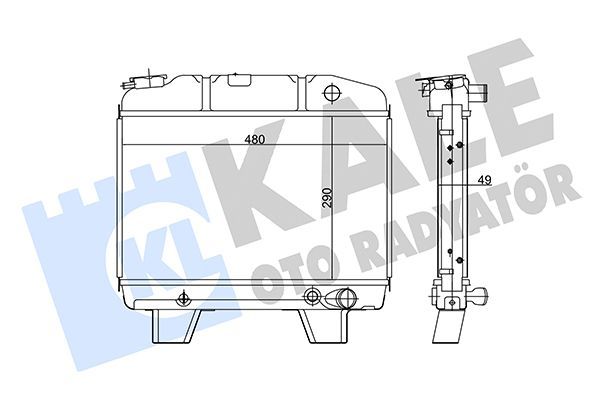 Su Radyatörü  ORİS BFR179026