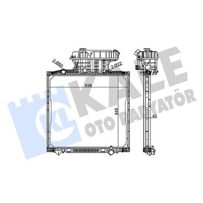 Su Radyatörü  KALE 350270