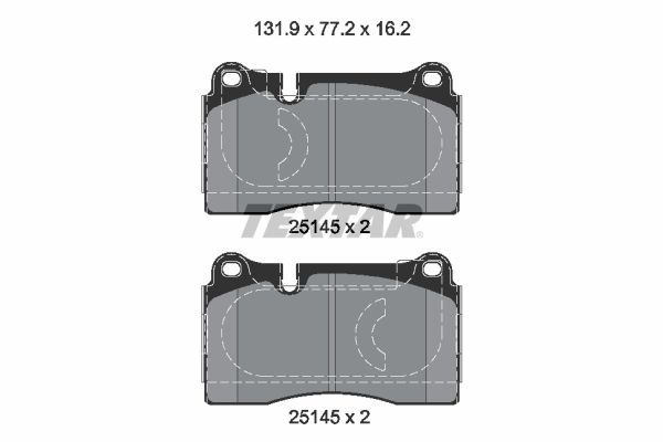 Fren Disk Balata Ön Cupra Ateca (KHP/KBP)(08.2020->)  TEXTAR 2514501