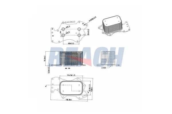 Motor Yağ Soğutucu  Audi A6 Sedan (4FC)(10.2008->)  SWAPP 52152