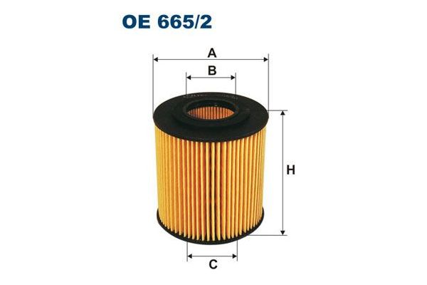 Yağ Filtresi  FILTRON OE 665/2