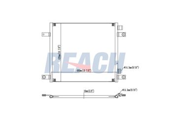 Klima Radyatörü  NRF 35364  1371355 1972851 1371 355 1972 851