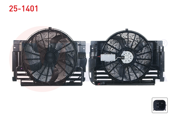 Radyatör Fan ve Motoru  BMW X5 Serisi (E53)(2000->)  VEKA 25-1401