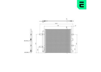 Klima Radyatörü  ERA 667385  XR853523 2R8H19C600AB XR828762 XR828837 XR839197 XR856373