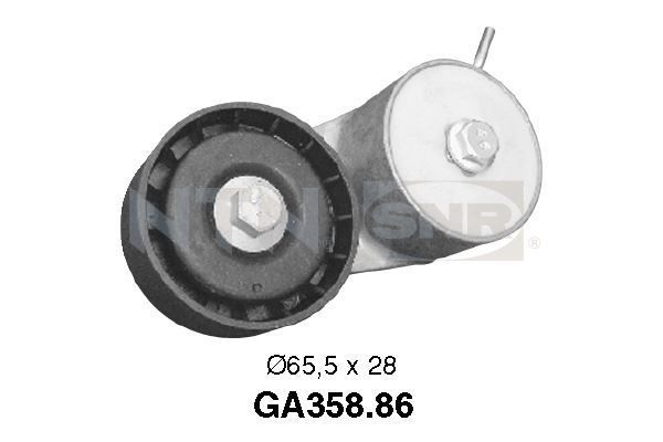Vantilatör Kayış Gergi Rulmanı  Renault Kangoo (F/KC0)(06.1997->)  SNR GA358.86