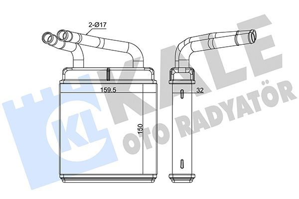 Kalorifer Radyatörü  MGA 81316