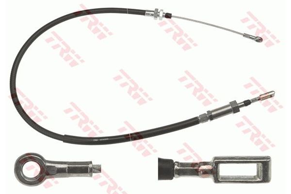 El Fren Teli Ön Sağ veya Sol Fiat Ducato Minibüs, Lüks (03.2002->)  KRAFTVOLL 01090132