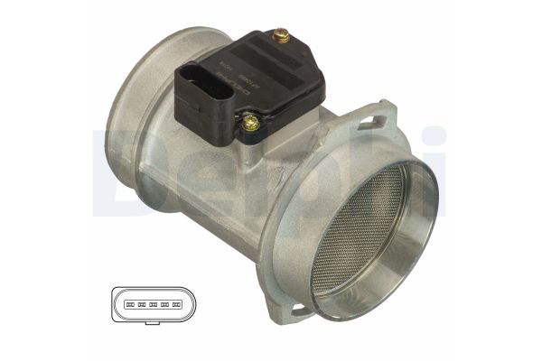 Hava Debimetresi  Audi A4 Avant (8E)(11.2004->)  DELPHI AF10499-12B1