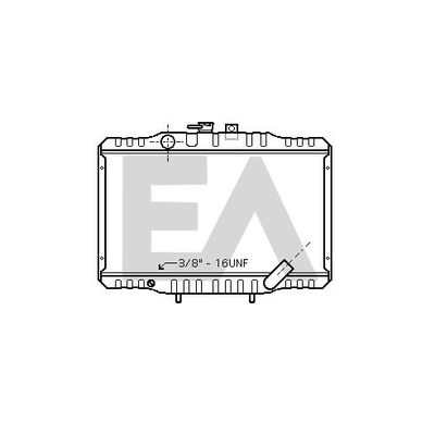 Su Radyatörü  KALE 2404041AB