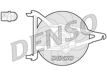 Radyatör Fan ve Motoru  PSA ORJINAL 125359  125359 125458