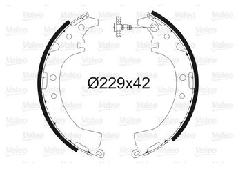 Fren Pabuçlu Balata Arka VALEO 562774  449587401 449587401000 04495-87401-000 449542010 04495-42010 449542030 04495-42030 449542040 04495-42040 449542070 04495-42070 0449542040 0449542070
