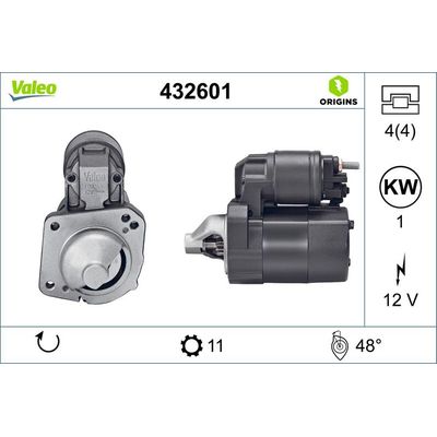 Marş Dinamosu  VALEO 432601