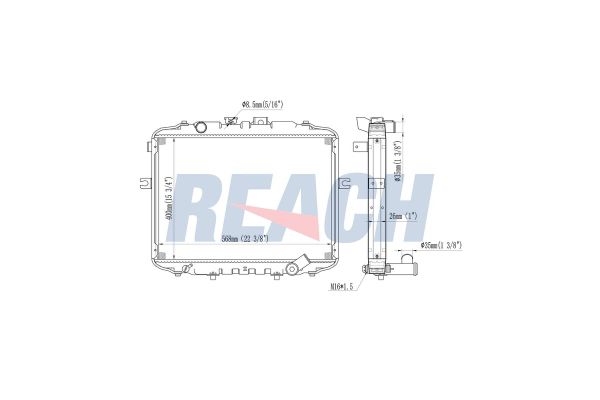 Su Radyatörü  ORİS 631-4811