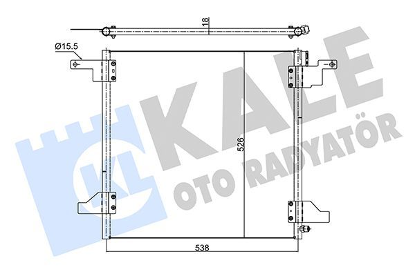 Klima Radyatörü  KALE 345515