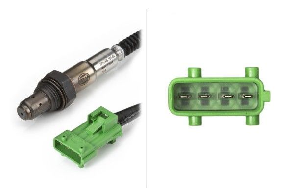 Oksijen (Lambda) Sensörü  Peugeot 406 Coupe (S1/S2)(07.1997->)  HELLA 6PA 009 165-691