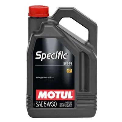 Motor Yağı Tam Sentetik Specıfıc 229.52 (5 Lt) 5W30  MOTUL 104845