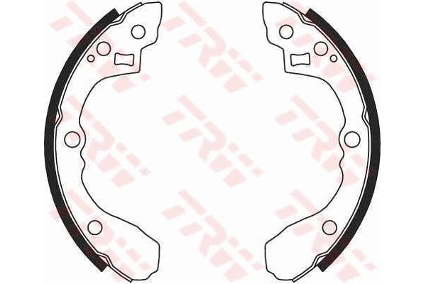 Fren Pabuçlu Balata Arka Kia Sephia (1993->)  MAHER 00083