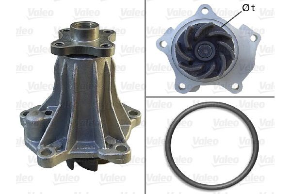 Devirdaim Su Pompası  Ford Sierra 4/5 Kapı (1987->)  FORD ORJINAL 91WM8591A2B