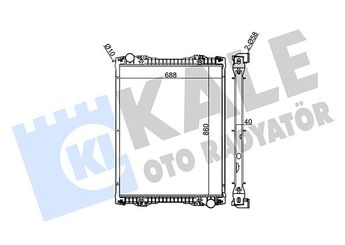Su Radyatörü  KALE 349330  1300159 1300180 52479099 10570339 10570398 10570487 1491710 1766125 1769999 1770096 1784615 1798689
