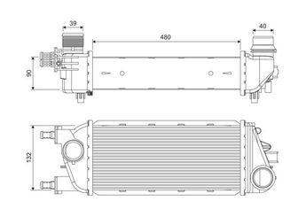 Turbo Radyatörü  DENSO DIT13003  51837873