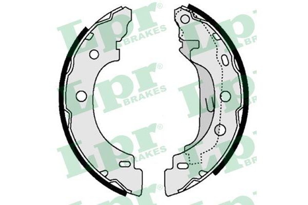 Fren Pabuçlu Balata Arka Nissan Kubistar (X76)(07.2003->)  LPR 07330