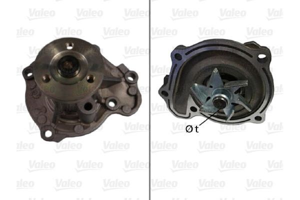 Devirdaim Su Pompası  Nissan Micra (K12E)(11.2002->)  VALEO 506717