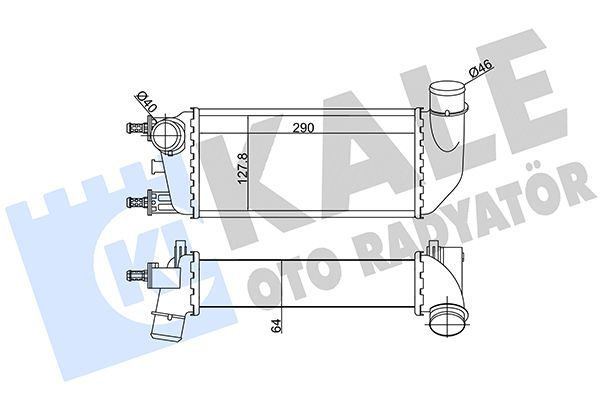 Turbo Radyatörü  KALE 344885