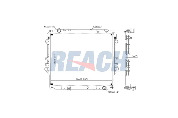 Su Radyatörü  ORİS BTO129016