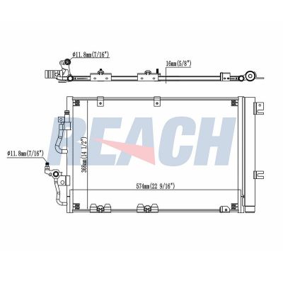 Klima Radyatörü  ASPART 6CAC1081