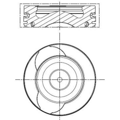 Piston  YENMAK 4186-STD