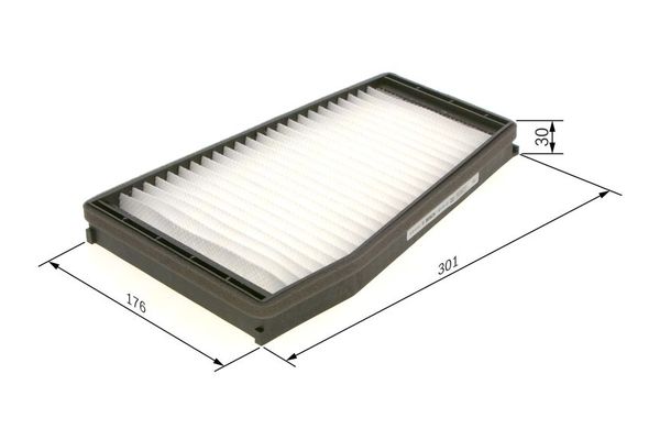 Polen Filtresi  Chevrolet Evanda (2005->)  BOSCH 1 987 435 122