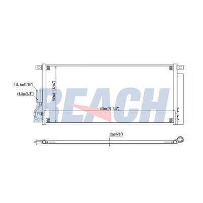 Klima Radyatörü  MGA 82347