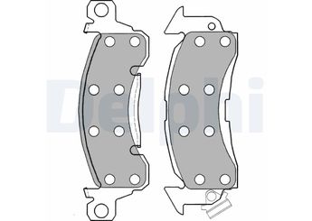 Fren Disk Balata Ön DELPHI LP1256   DELPHILP1256 LP1256