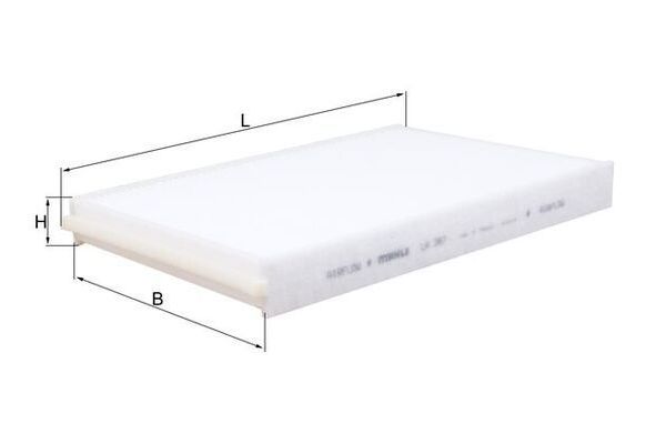 Polen Filtresi  Volvo S60 Cross Country (03.2015->)  MAHLE LA 387