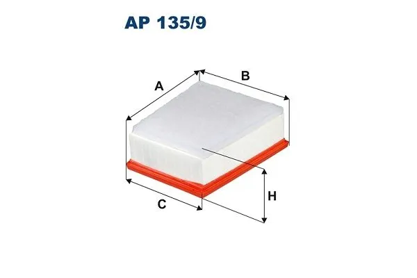 Hava Filtresi  Renault Megane IV HB (12.2015->)  FILTRON AP 135/9