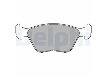 Fren Disk Balata Ön DELPHI LP1602  1022077 1097768 6668587 6687176 7204067 93BB2K021BB 93BX2K021BB F8ZR2001BA V92AB2K021AA