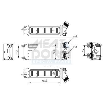 Turbo Radyatörü  Citroen Grand C4 Picasso (10.2006->)  AXAM 04-05-05-0186