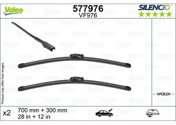 Silecek Süpürgesi Ön Muz Tip 700/300 mm - 28/12 inç MARTIGUES S2812B8  288908334R 288901480R 288902287R 288909048R