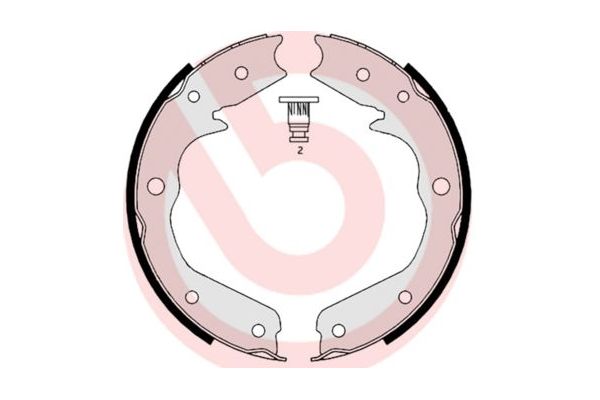 El Fren Balatası  Opel Frontera A (1992->)  BREMBO S 59 527