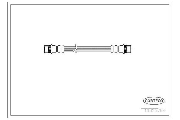 Fren Hortumu Arka Sağ veya Sol AXAM 04-06-07-1646