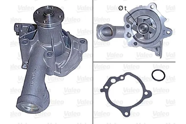 Devirdaim Su Pompası  Mitsubishi Galant 4 Kapi (E30)(1988->)  VALEO 506404