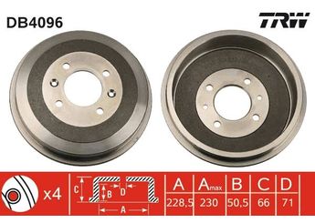 Kampana Arka Sağ veya Sol AFT F1545110  424724 4247 24 91509908 95600003