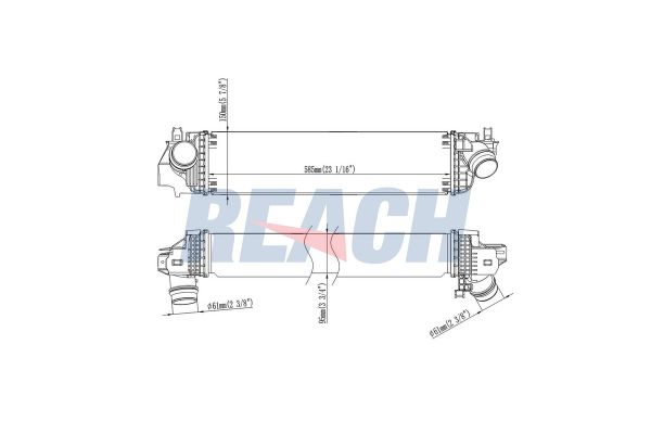 Turbo Radyatörü  BMW 2 Serisi Active Tourer (F45)(2014->)  ORİS IBM080095
