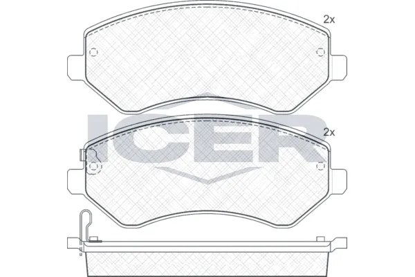 Fren Disk Balata Ön Jeep Cherokee (KJ)(2002->)  OTOZONE FDO9181-R