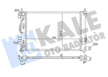Su Radyatörü  VEKA 16-2002B  25310Q0150