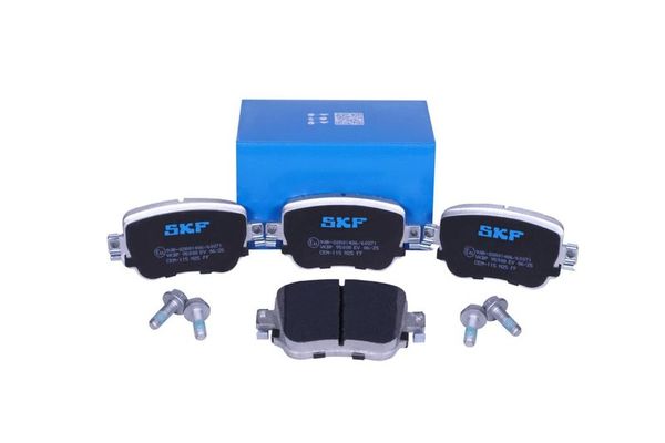 Fren Disk Balata Arka Volkswagen Polo VI (AW1)(08.2017->2021)  SKF VKBP 95008 EV
