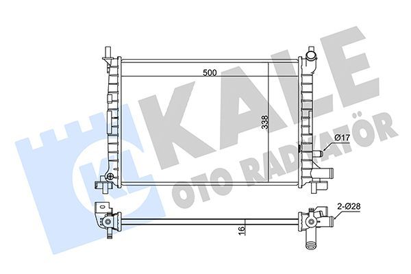 Su Radyatörü  KALE 342275