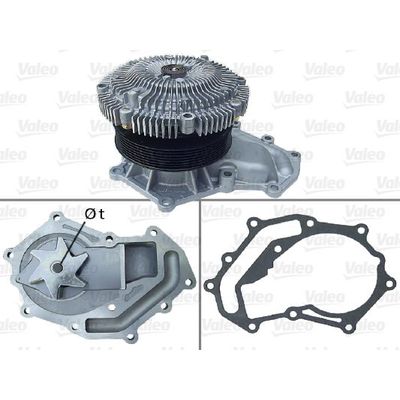 Devirdaim Su Pompası  Nissan Patrol GR (Y61)(10.1997->)  VALEO 506868